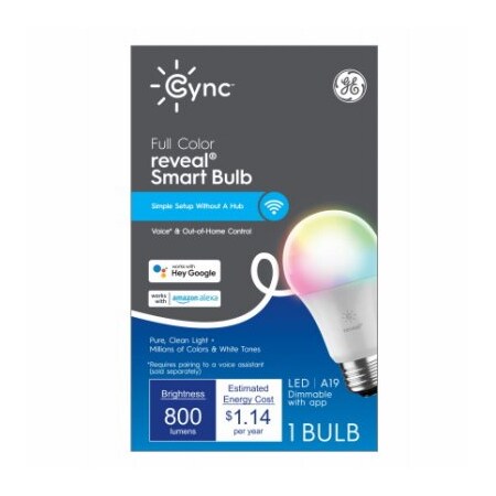 Current GE 95W A19 Smart Bulb 93130124